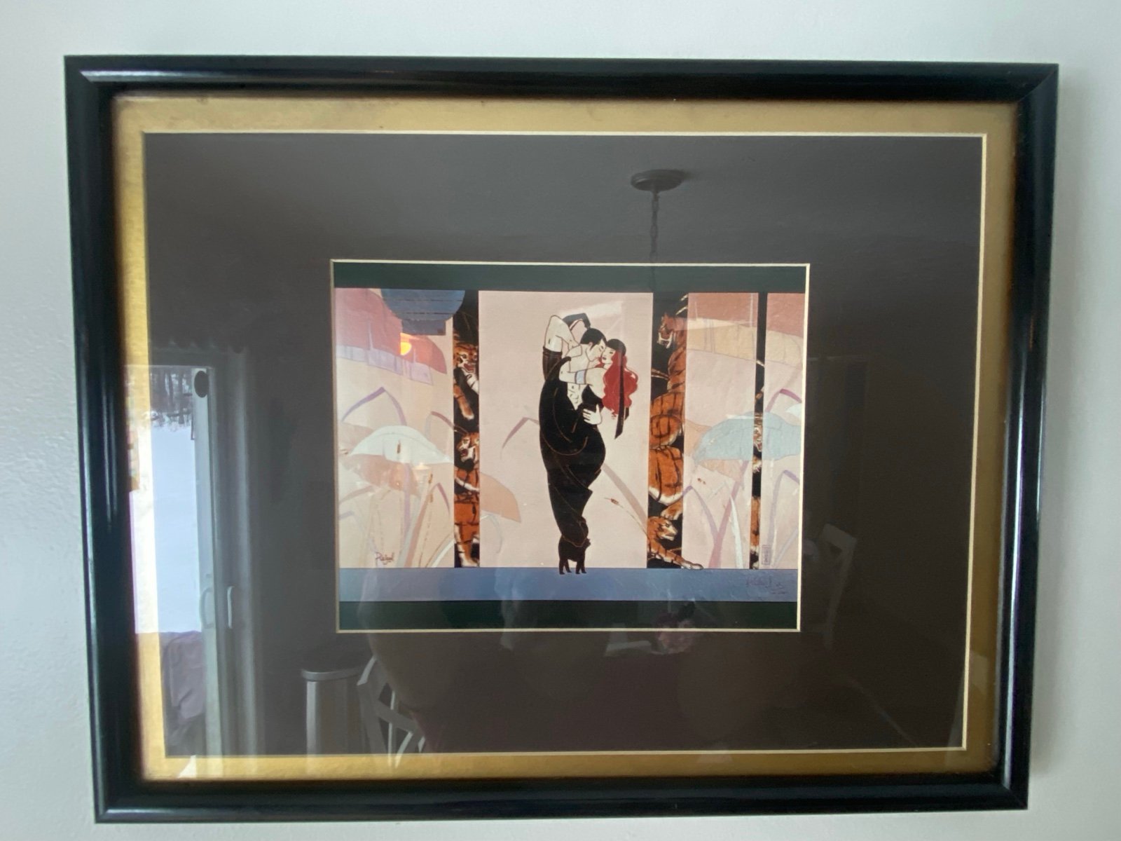 Limited Release Jorge Acevedo Rafael Print. Signed 2 of only 2,000 Framed Matted