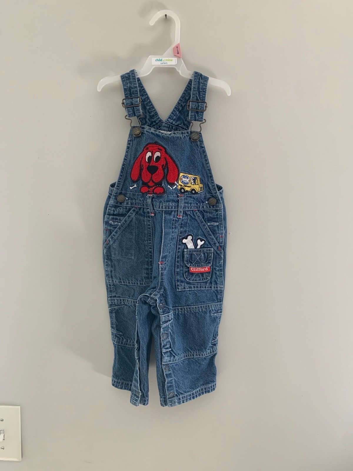 Vintage RARE 12 month Clifford denim overalls