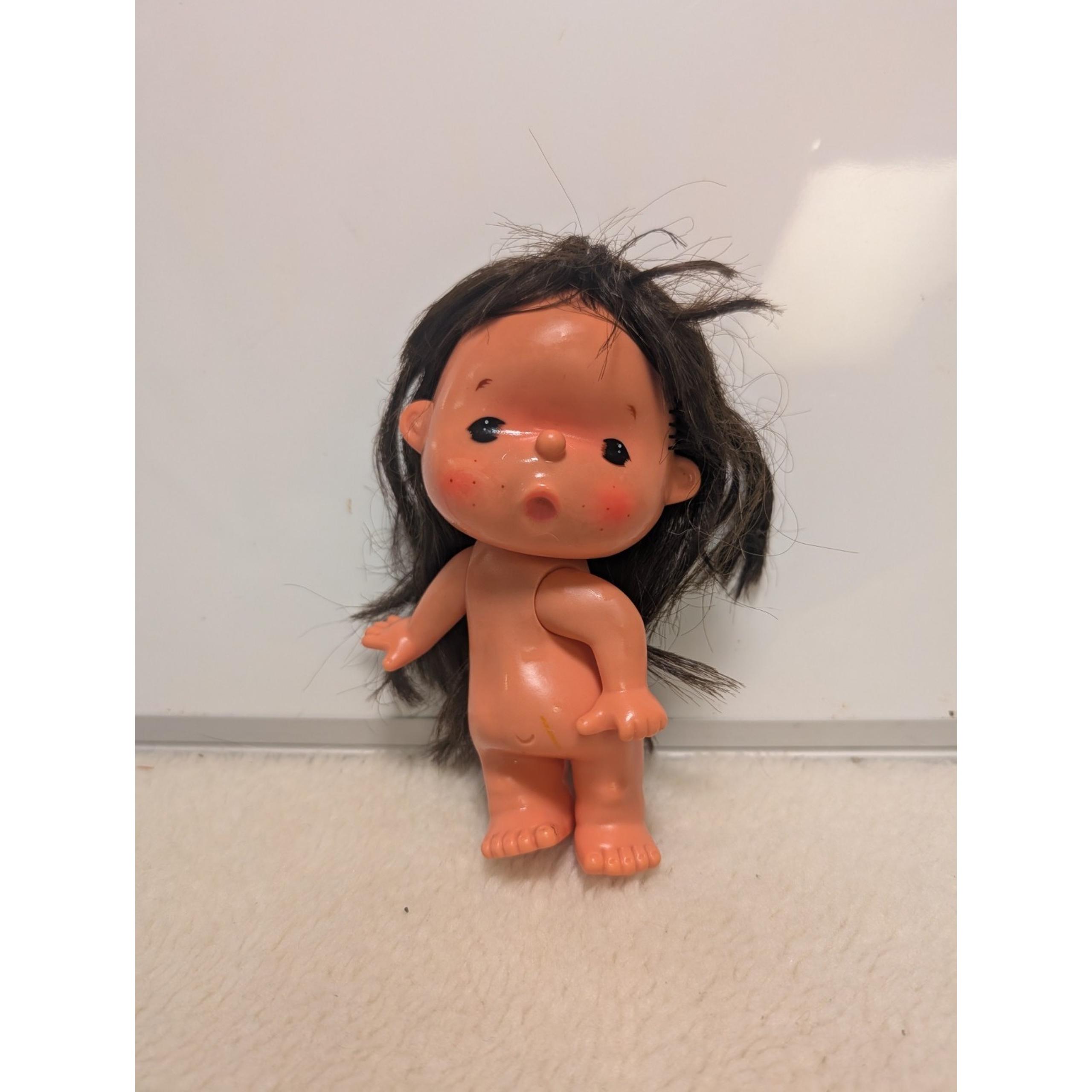 Showa Retro Doll Vintage 70s Rubber Doll I Nove Joy Toy Baby Doll Segi Chaka - Brand Q