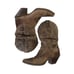 Durango Crush Sultry Slouch Cowboy Boot Women's 10 Western Brown RD3494 Size 6