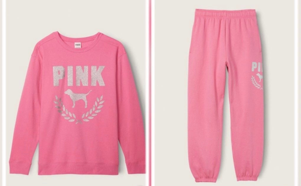 PINK medium sweatsuit