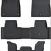 Floor Mats for 2023 2024 Honda Pilot, All Weather TPE Protection Floor Liners Fu