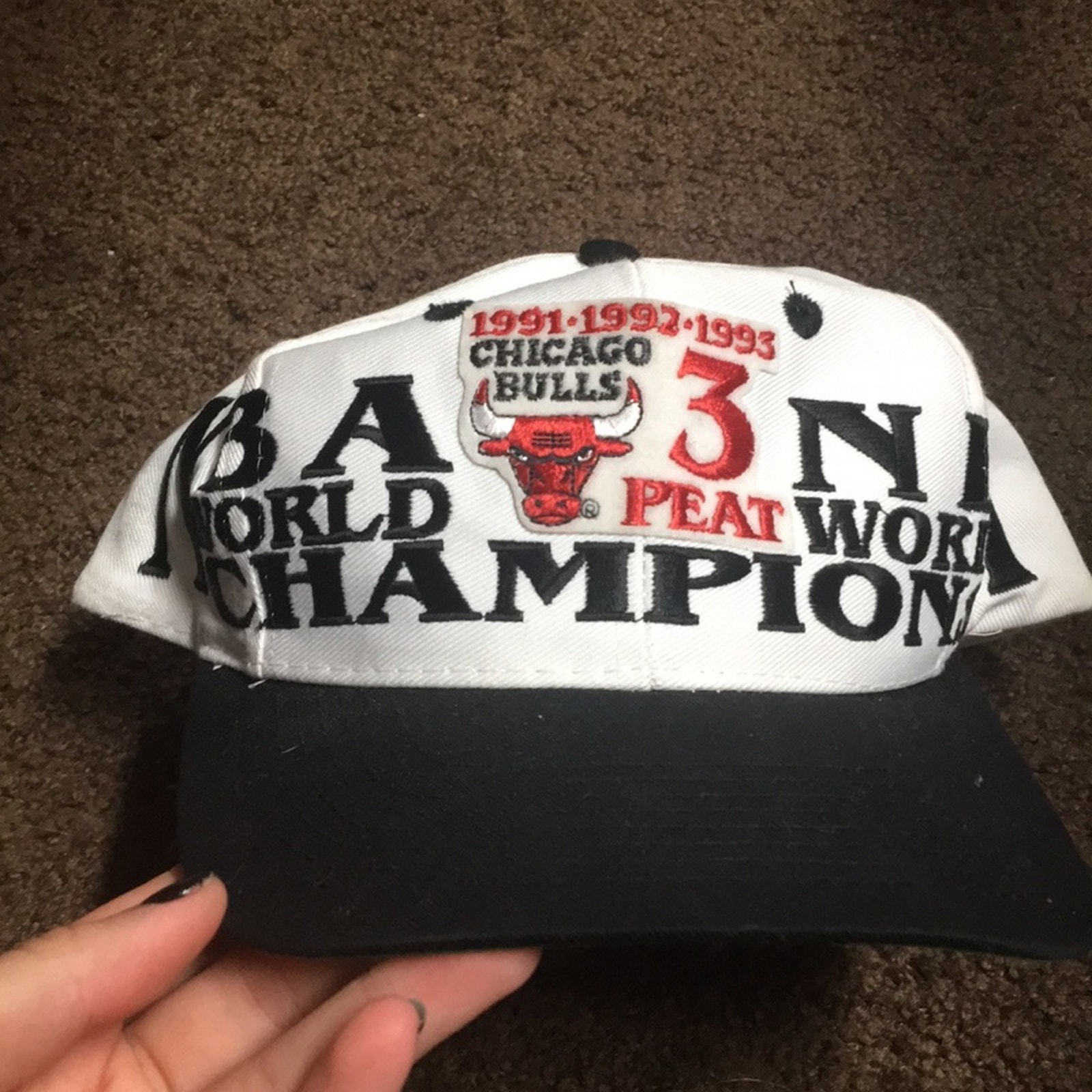 NBA World Champions Chicago Bulls Cap