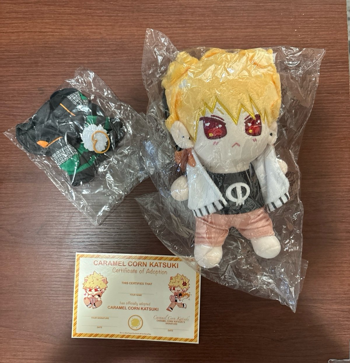 RESERVED FOR INOSUKE agi jagi Bakugo plush