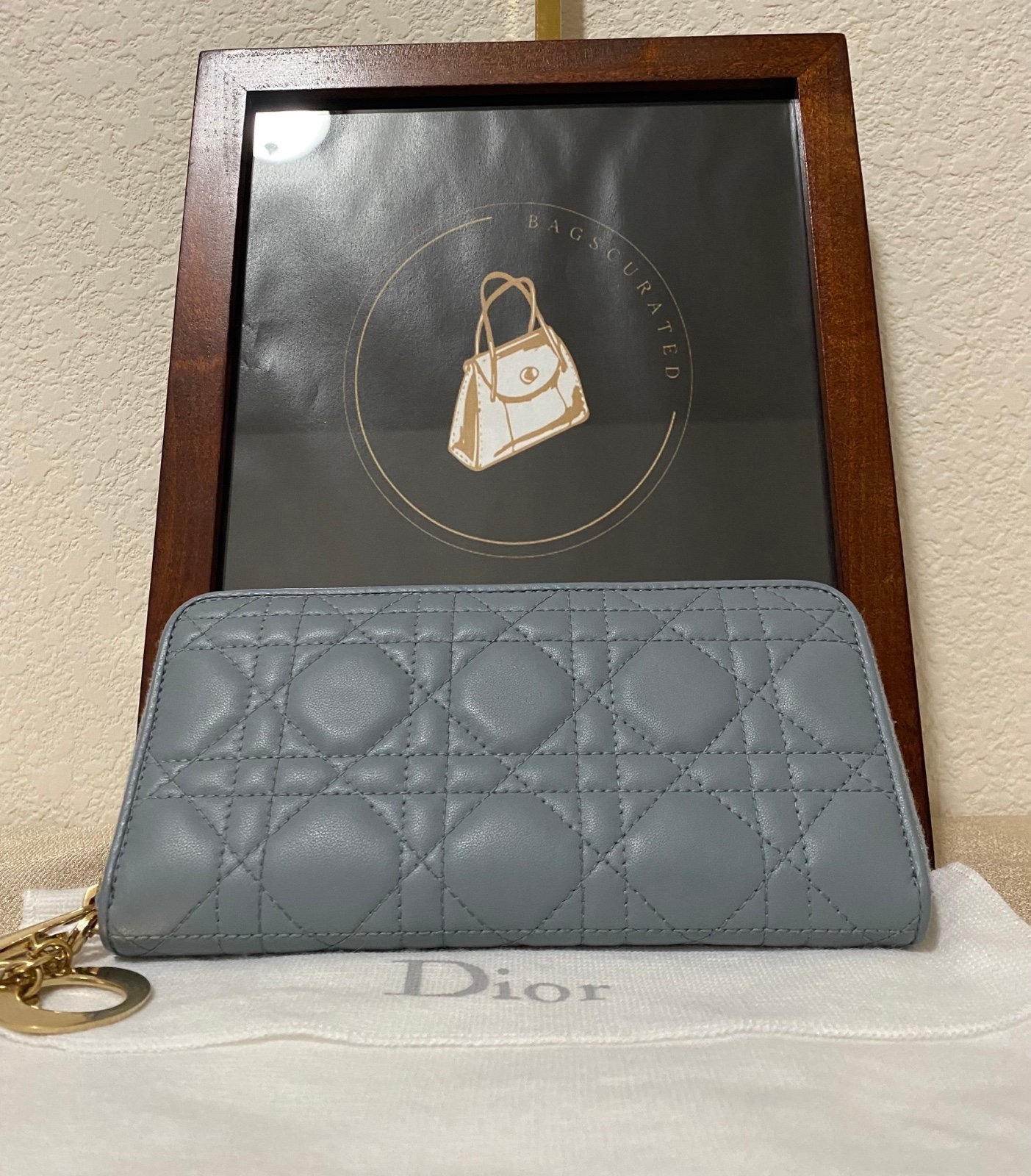 Lady Dior Voyageur Wallet