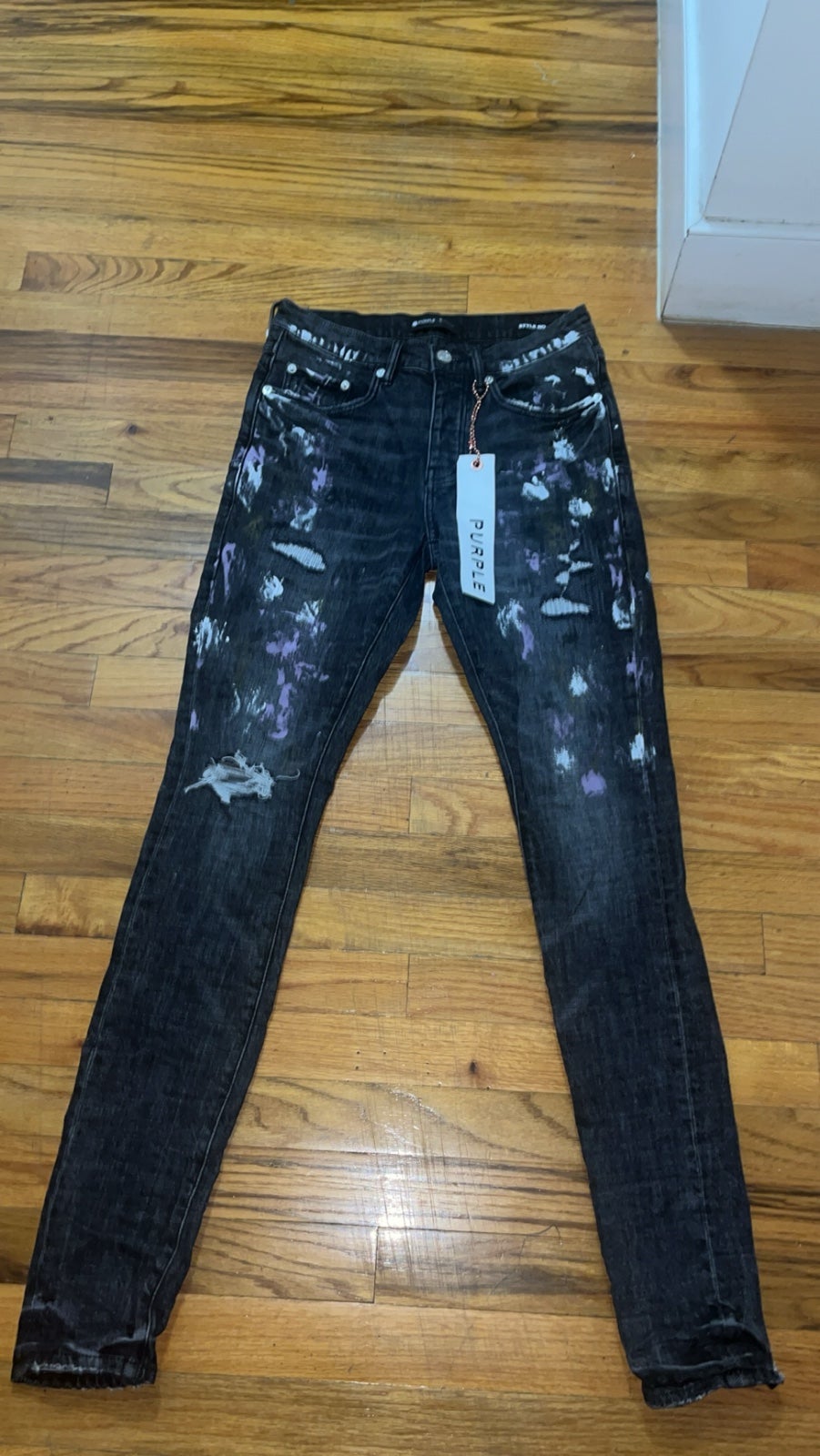 Stars Topstitch Baggy Jean 34 Indigo Other