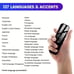 Portable Language Translator Device hold 137 Languages