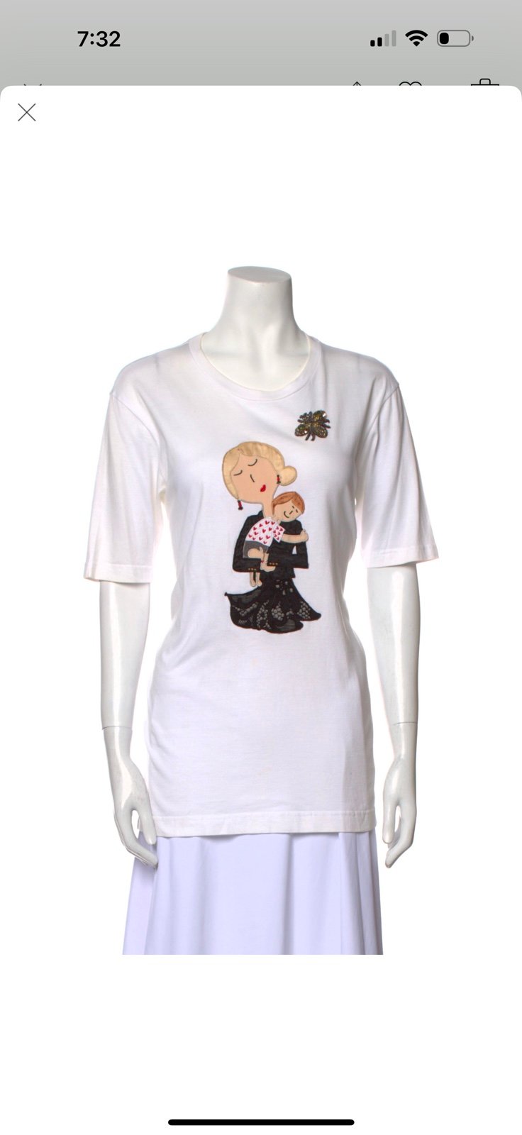 Authentic Dolce& Gabbana t shirt XS