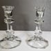 Vintage Elegant Toscany Lead Crystal Austria Candle Holder 6 Set of 2 Taper