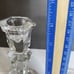 Vintage Elegant Toscany Lead Crystal Austria Candle Holder 6 Set of 2 Taper