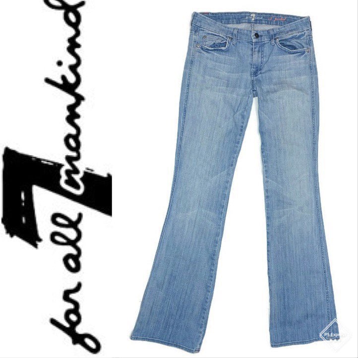 7 For All Mankind A-Pocket Flare Sz 29