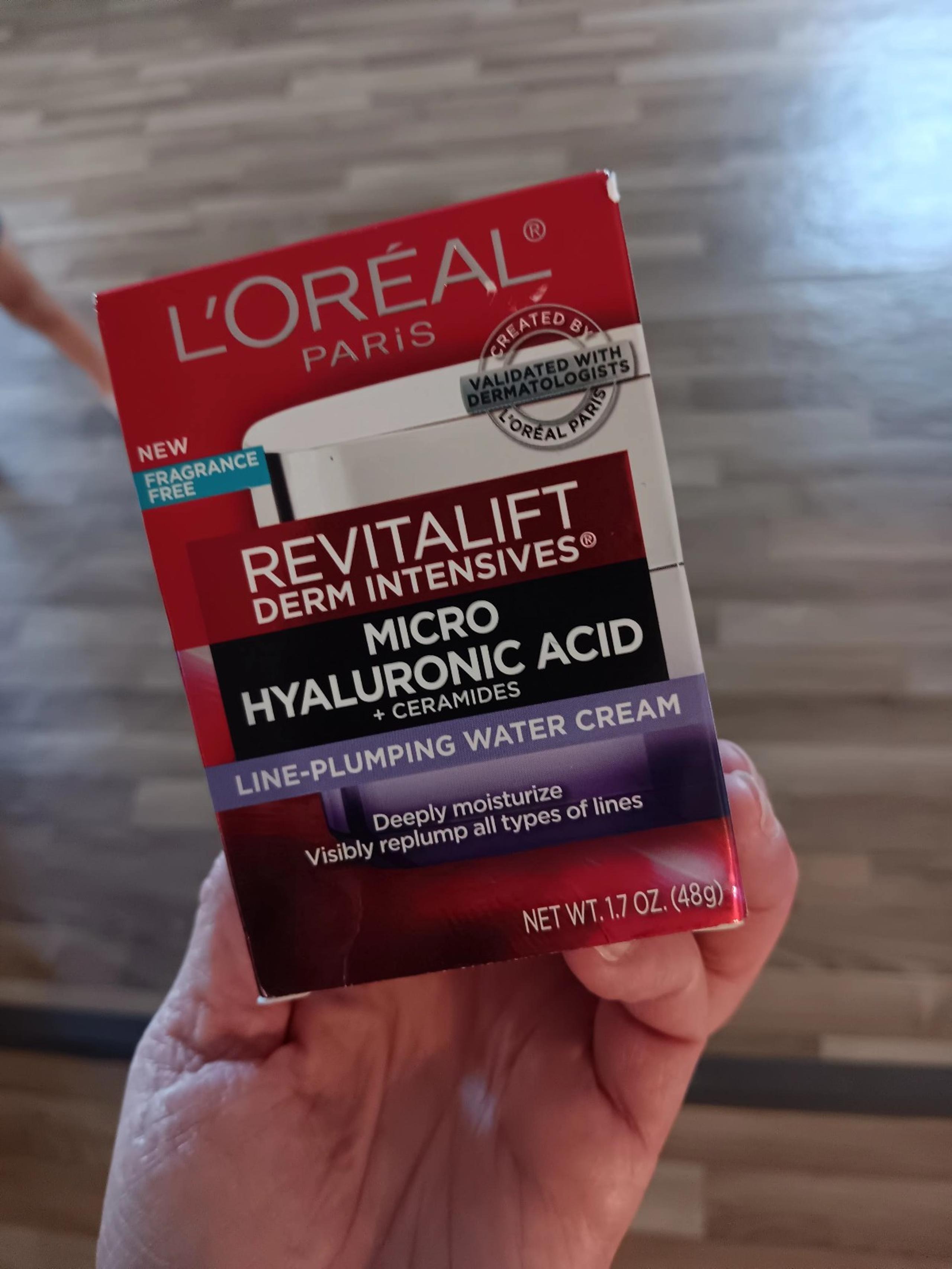L'Oréal Paris  Revitalift Derm Intensives ❤️ Micro Hyaluronic Acid + Ceramides
