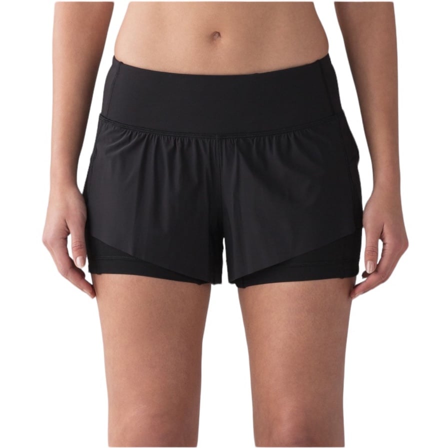 Lululemon Squad Goals Short 3.5 in Black Size 6