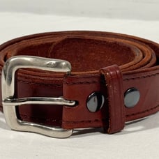 Tagua Size 46 Brown Leather Belt