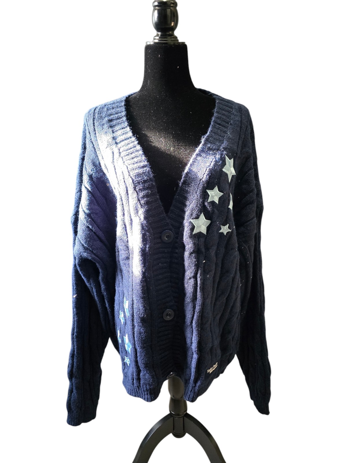 New Unused Official Taylor Swift Midnights Cardigan Size 3XL/4XL Oversized Cozy
