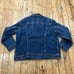 Levis Denim Jacket Mens XL Blue Type 3 Trucker Biker Grunge Faded 72334