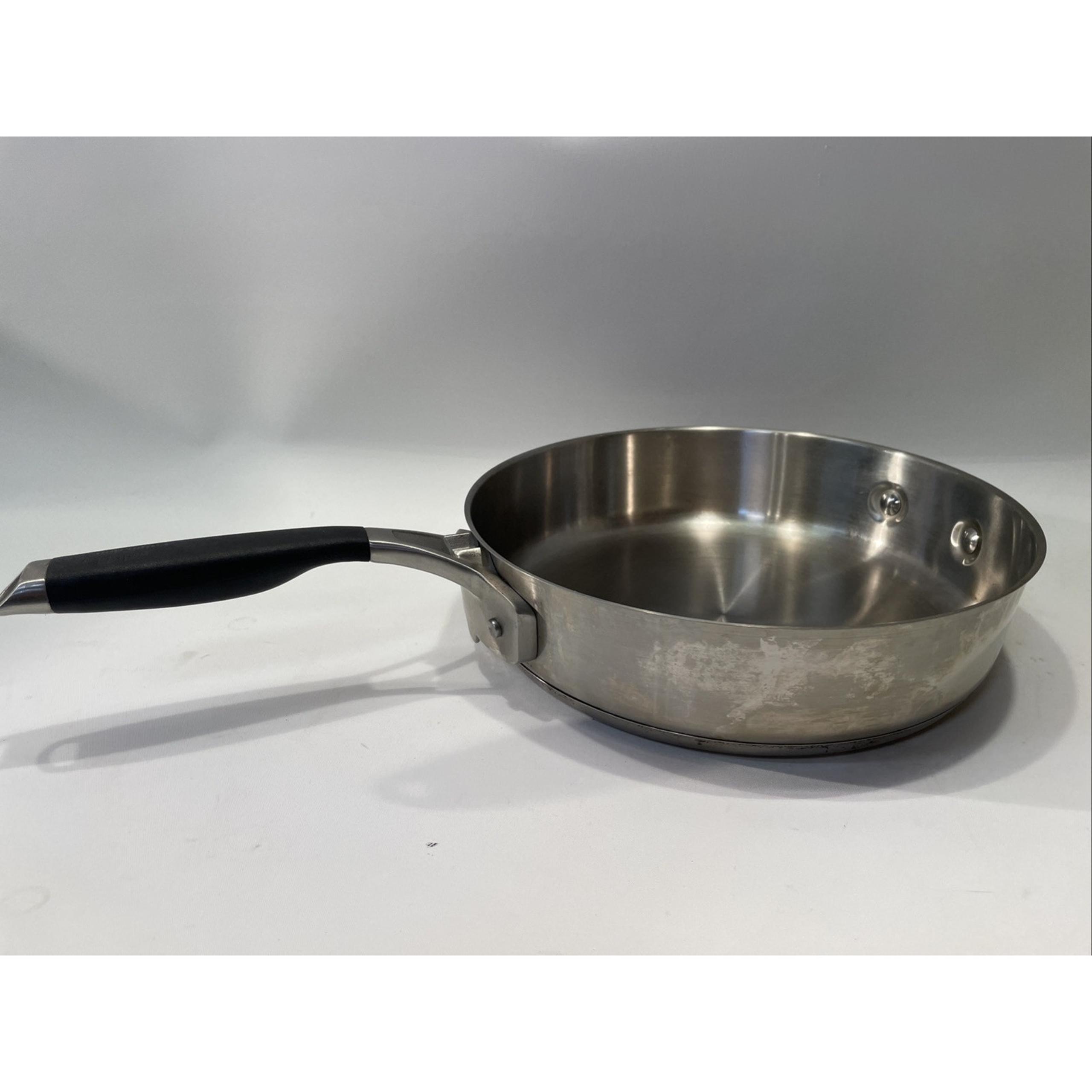 Calphalon 3 Qt. Stainless Steel Skillet #5003 Deep Frying Saute Pan No Lid