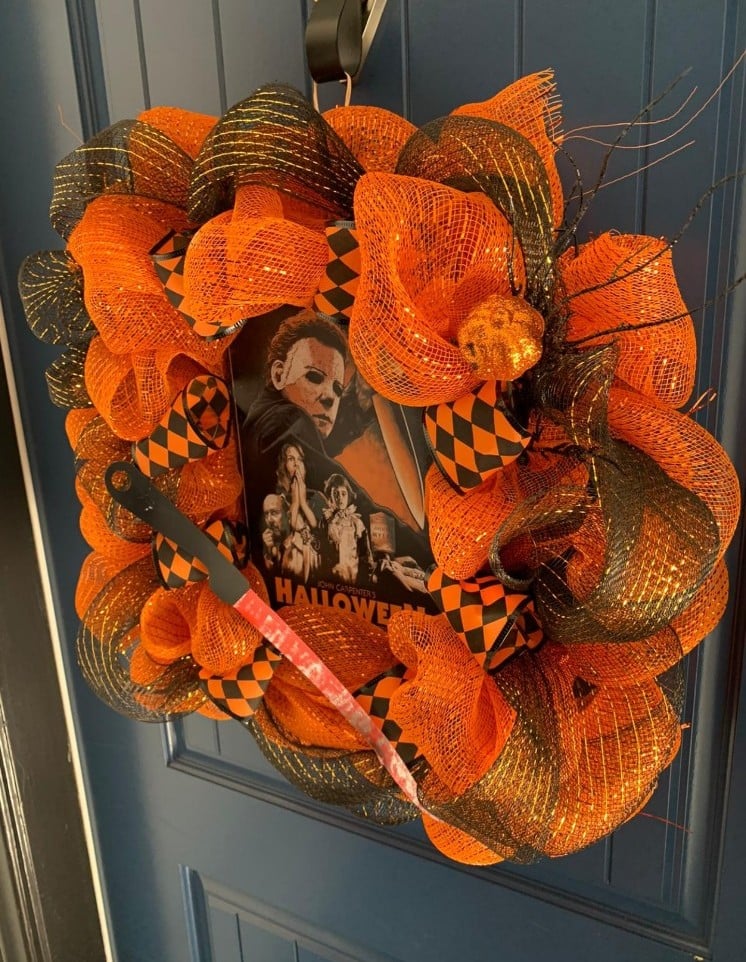Halloween Wreaths : MICHAEL MYERS