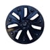 4 Tesla Model Y 19” Matte Black Wheel Covers Hubcaps