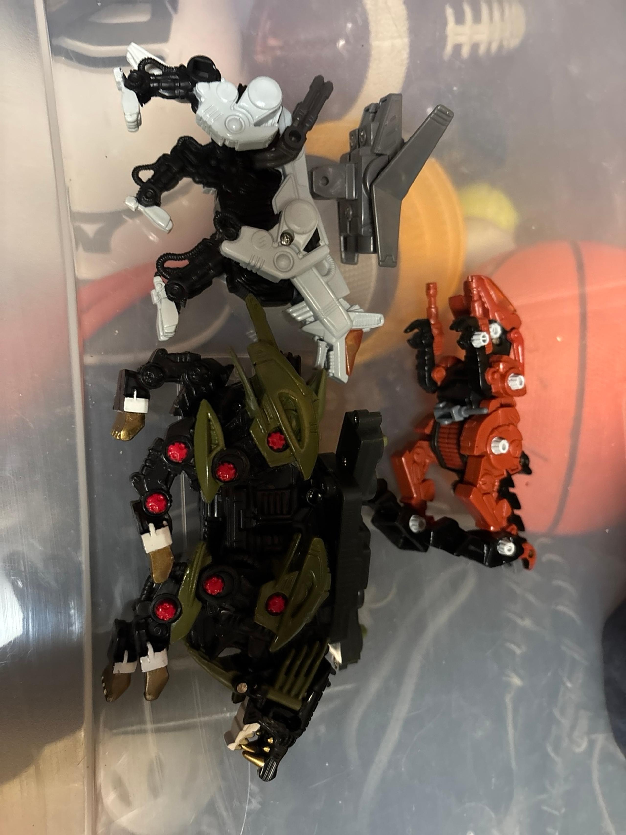 ZOIDS Action figure Lot! Command Wolf & Now Two others!! 2012 Tomy Hasbro.