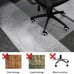 48 x36 PVC Home Office Carpet Hard Protector Desk Floor Mat Chair Transparent