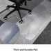 48 x36 PVC Home Office Carpet Hard Protector Desk Floor Mat Chair Transparent