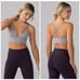 Lululemon Sweat Your Heart Out Bra Dark Chrome Size 8
