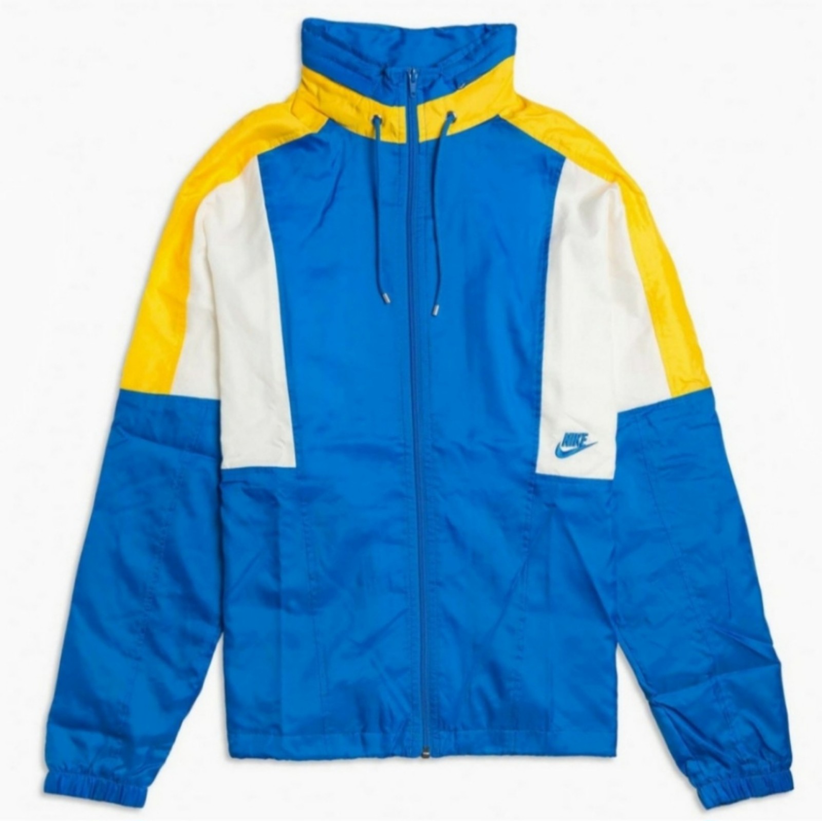 NIKE Re-Issue 1989 Windbreaker In Blue Woven Jacket AQ1890-403 Mens XL