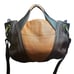 orYANY Lian satchel shoulder bag black, acorn, brown and orange Pebble leather