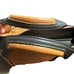 orYANY Lian satchel shoulder bag black, acorn, brown and orange Pebble leather