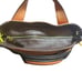 orYANY Lian satchel shoulder bag black, acorn, brown and orange Pebble leather