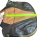 orYANY Lian satchel shoulder bag black, acorn, brown and orange Pebble leather