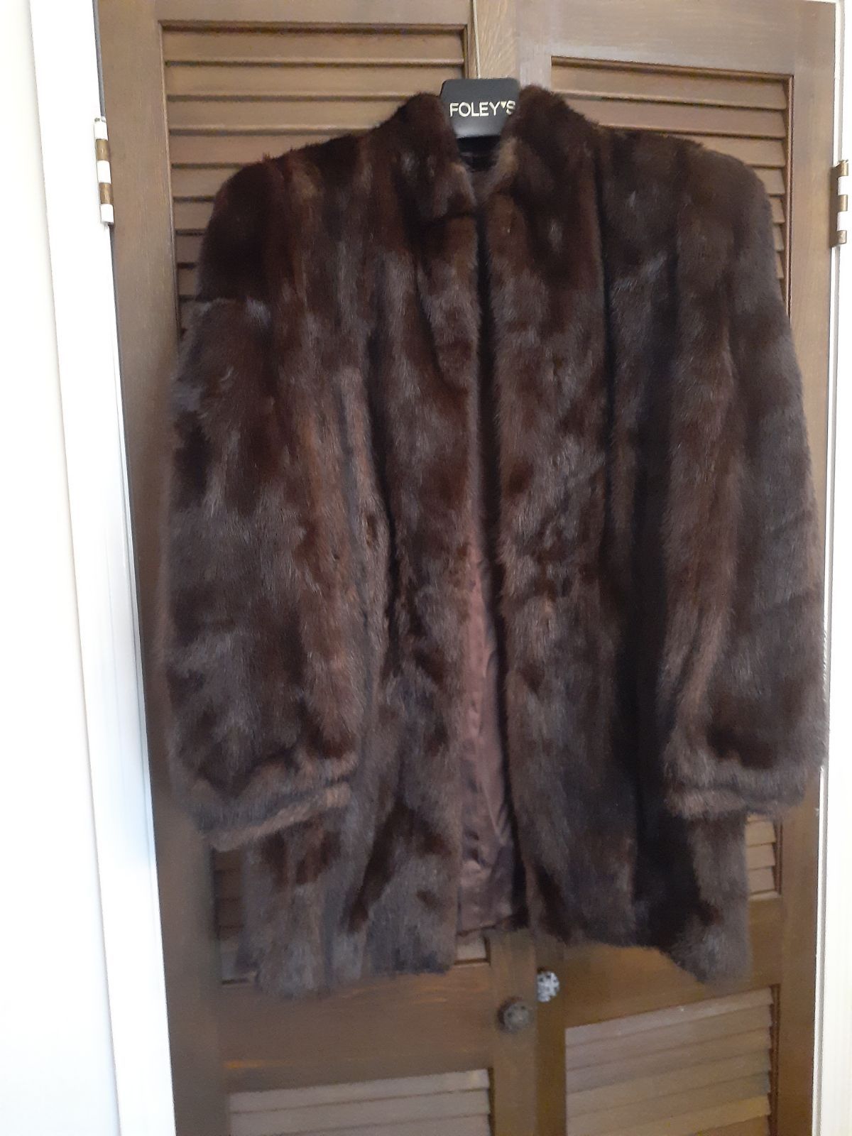 Women's Brown Mink Fur Coat