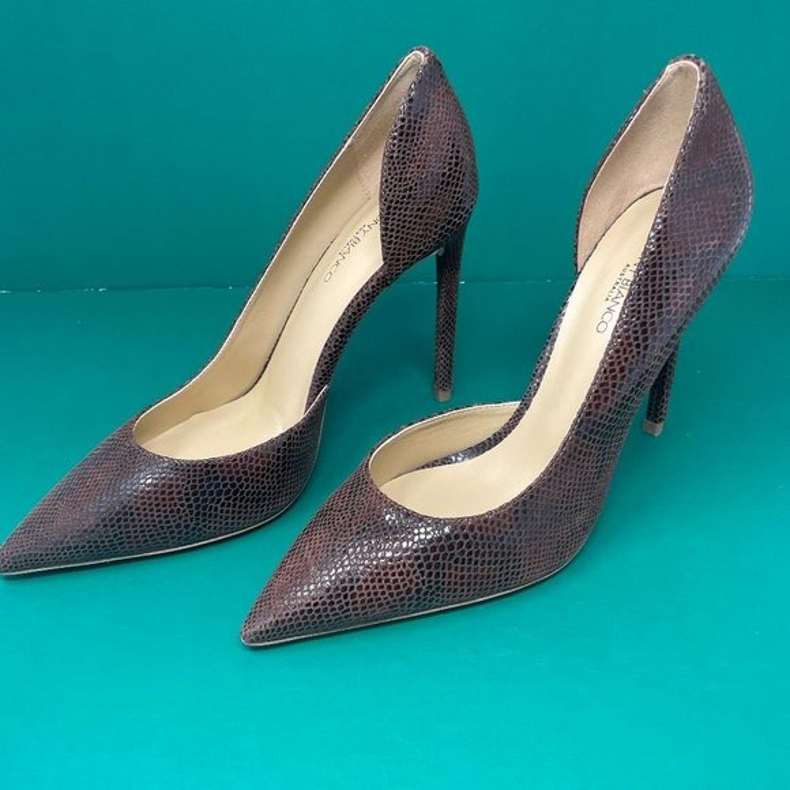 Tony Bianco | Alyx Pump in Choc Snake