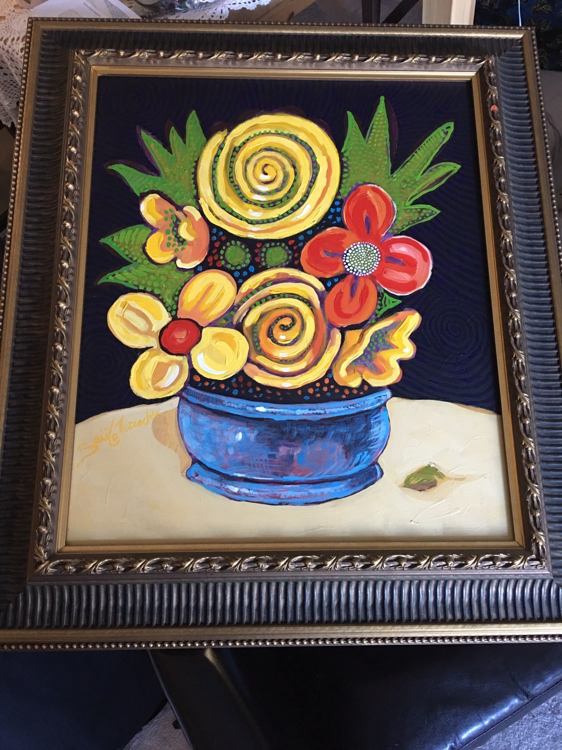 signed oil painting