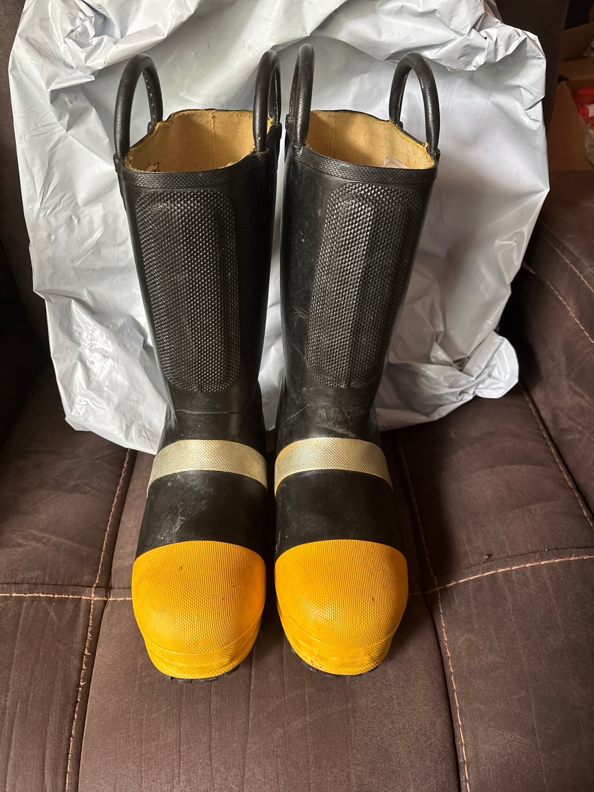 Thorogood hellfire boots men size 6.5 medium