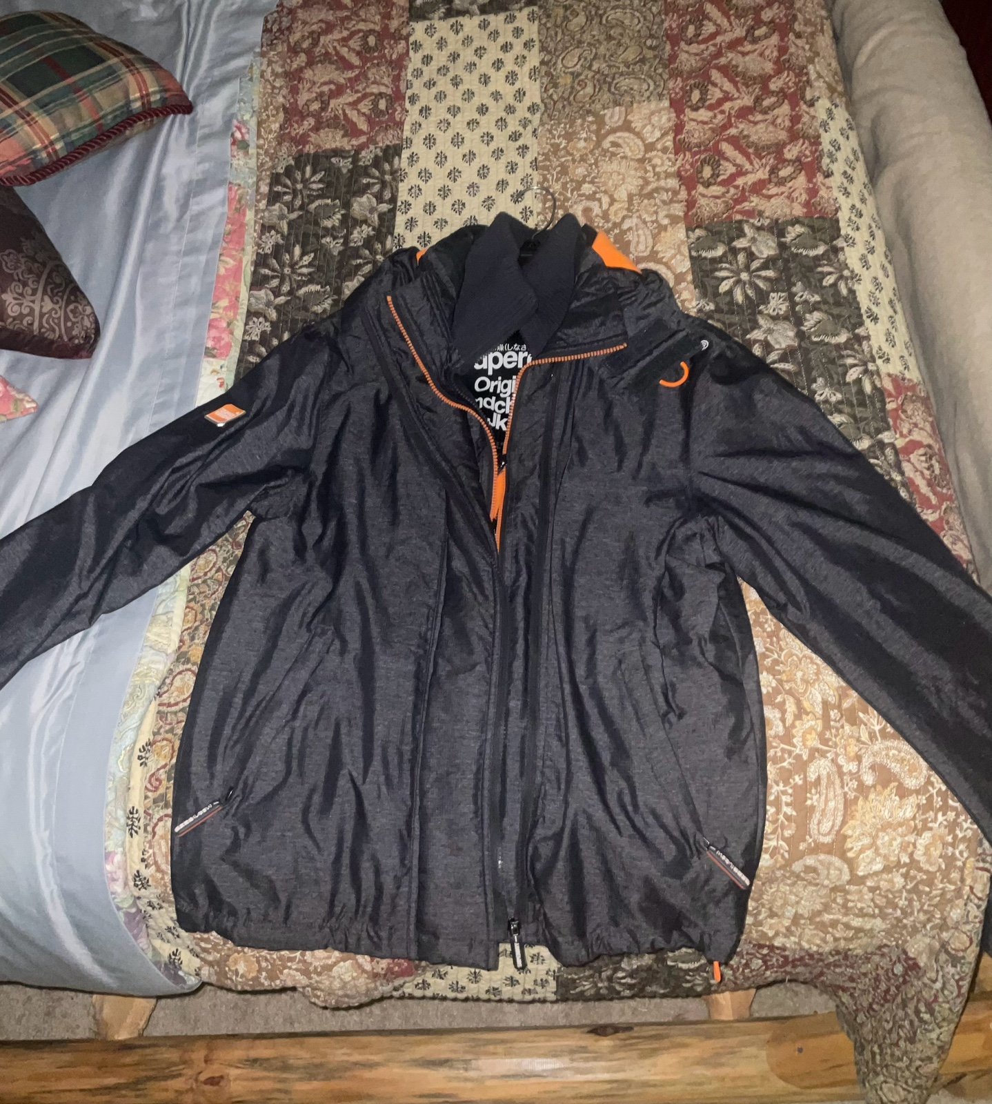 Superdry wind Cheater fleece lined jacket size S