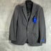 NAUTICA Men's Charcoal Short Modern-Fit Two-Button Bi-Stretch Suit Jacket SZ 42S