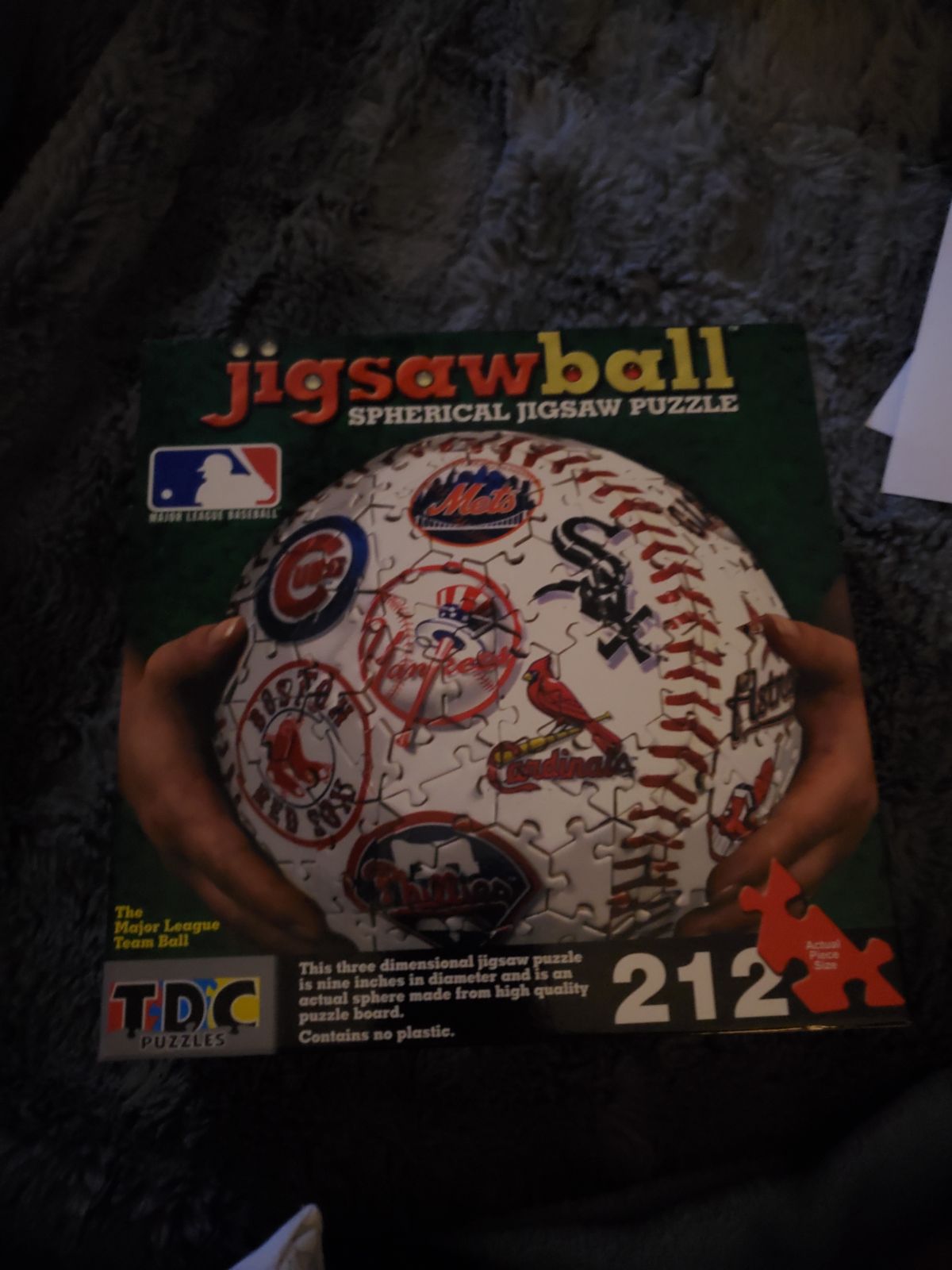 New MLB jigsaw sperical collectors baseb
