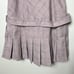 NEW Free People Sevi drop waist belted plaid mini pleated skirt dress
