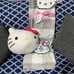 Hello Kitty Plush Throw and Sanrio Hello Kitty Clouds 3D 11 x 11 Ultra-Stretch