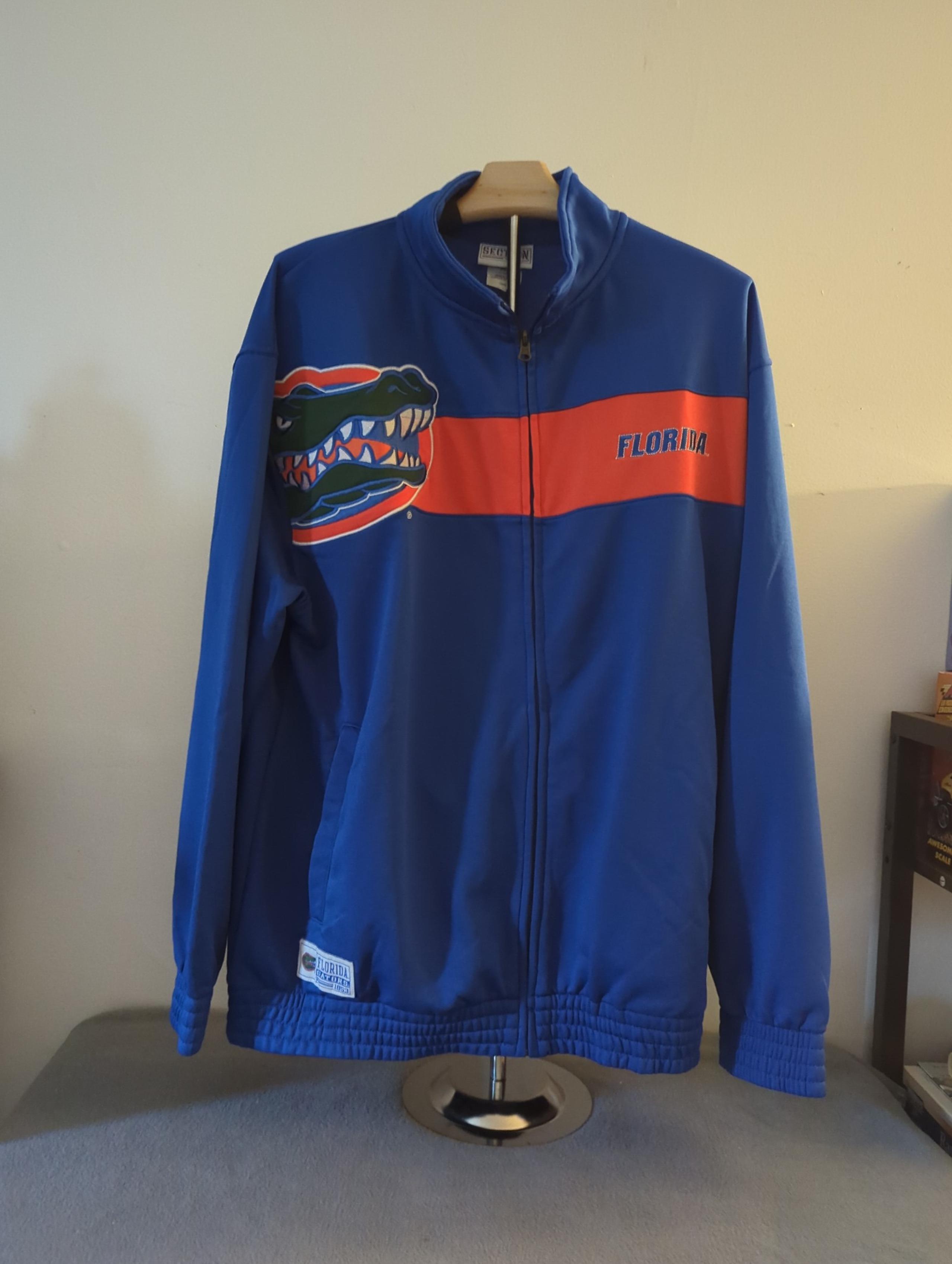 Majestic Section 101 Florida Gators Zip Up Jacket Men's Large