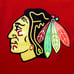 VTG Chicago Blackhawks NHL Adult Hockey Jersey Size L Logo Athletic Red