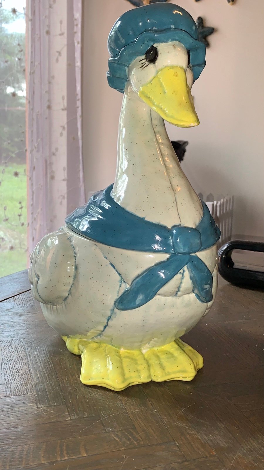 1980s Mother Goose cookie jar