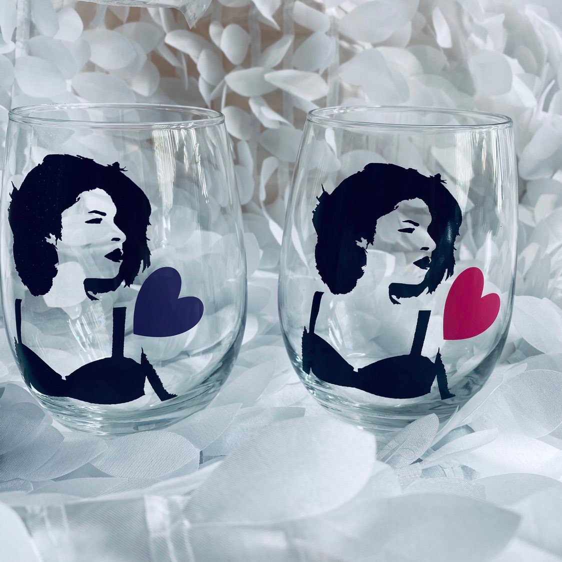 Selena Quintanilla Glass Set
