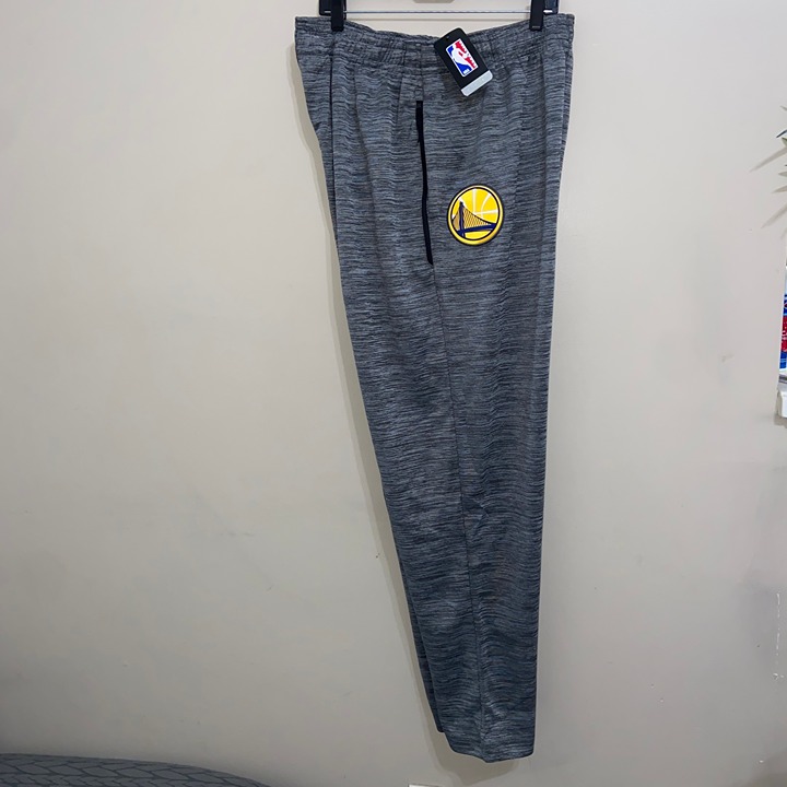 Nike Golden State Warriors NBA Team Issue Practice On-Court Pants Mens 2XL-T