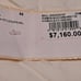 Gucci Cotton authentic large gown garment bag