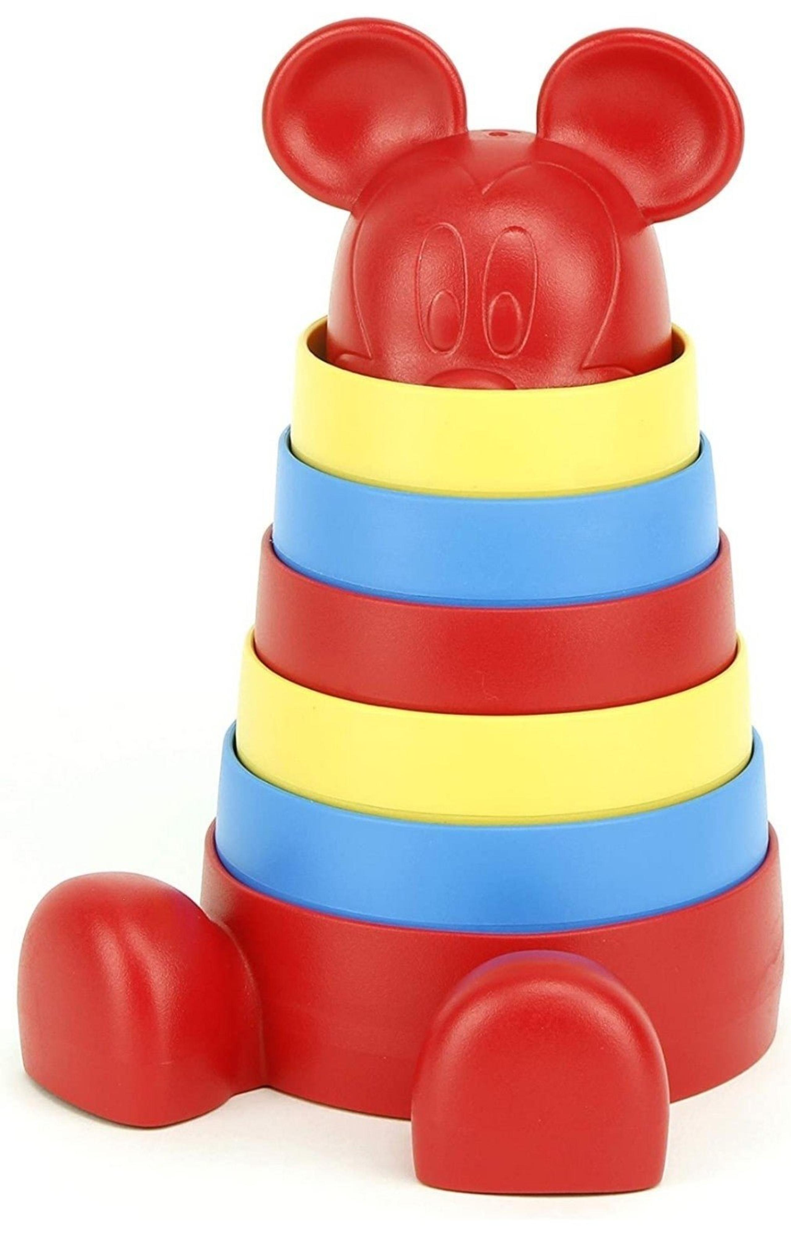 Green Toys Disney Baby Exclusive - Mickey Mouse Stacker , Red