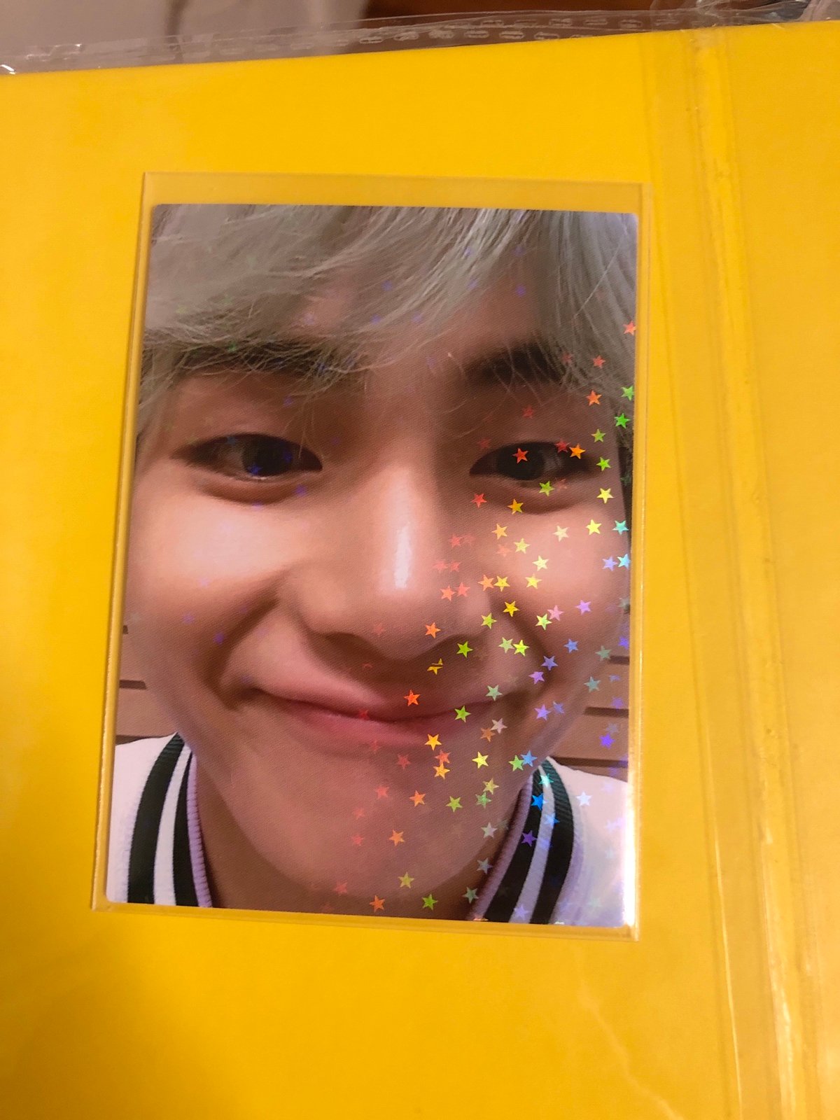 BTS V TAEHYUNG JAPAN FC HOLOGRAM