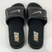 Nike Men’s Size 11.0 Comfort Slide 2 Black & Silver Foam Slide Sandals 2013